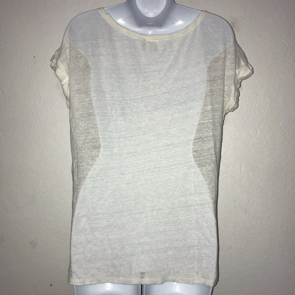 Anthropologie Akemi + Kin linen crochet Lace Top - Picture 6 of 6